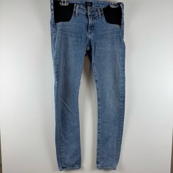 Maternity Citizens of Humanity Racer Low Rise Skinny Blue Jeans ~ 27 - Picture 1 of 13
